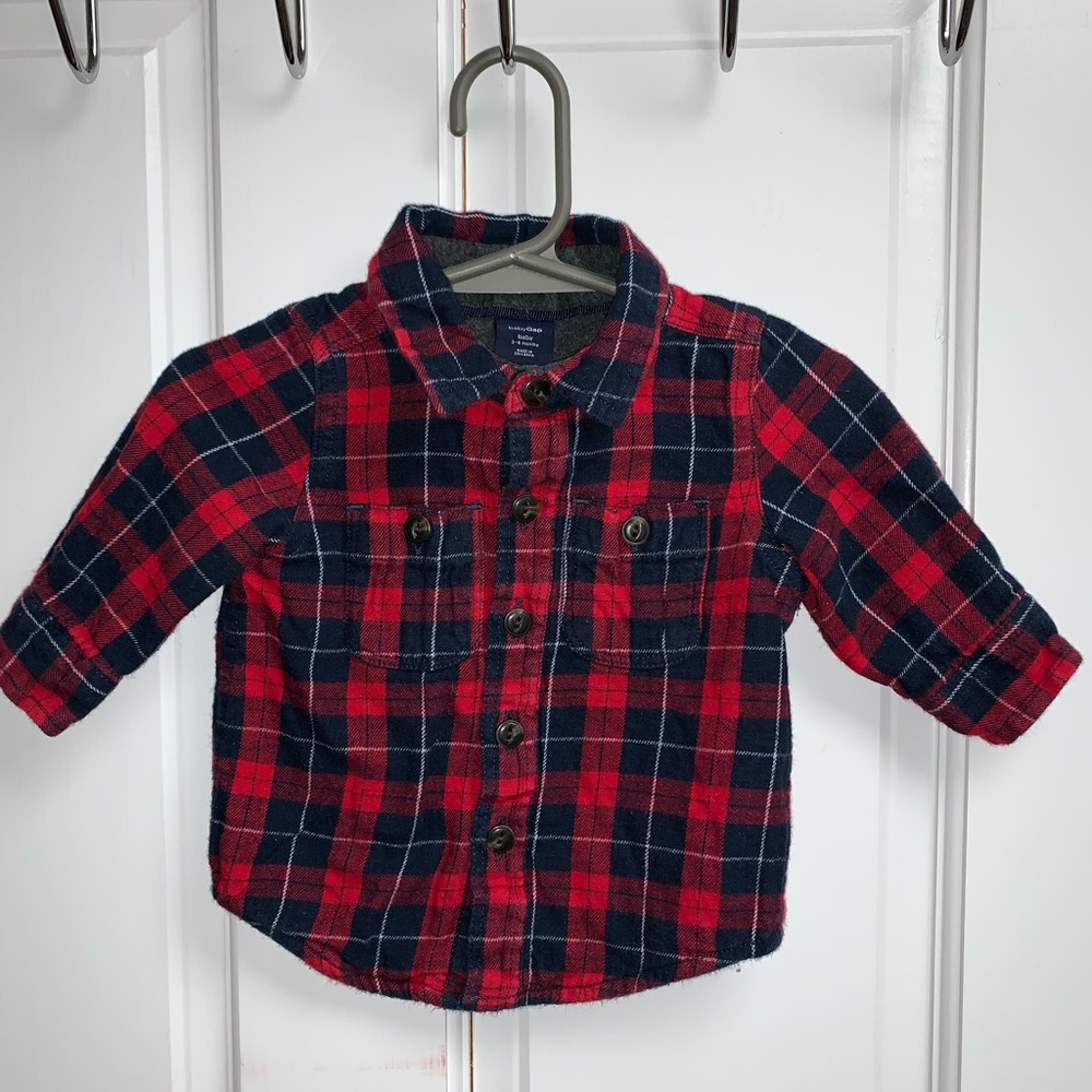 Baby Gap (boy) flannel jacket